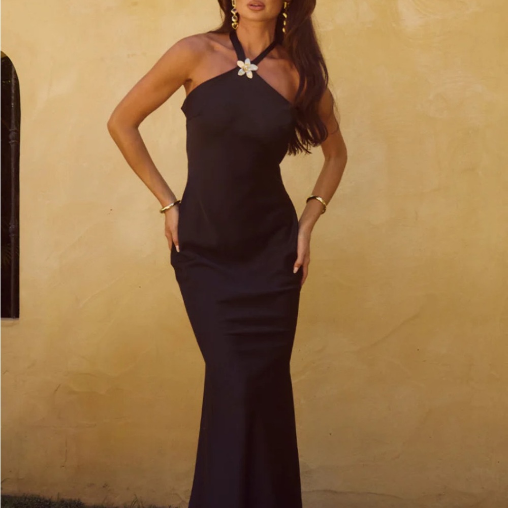 Chara Maxi Dress Black Runaway the Label